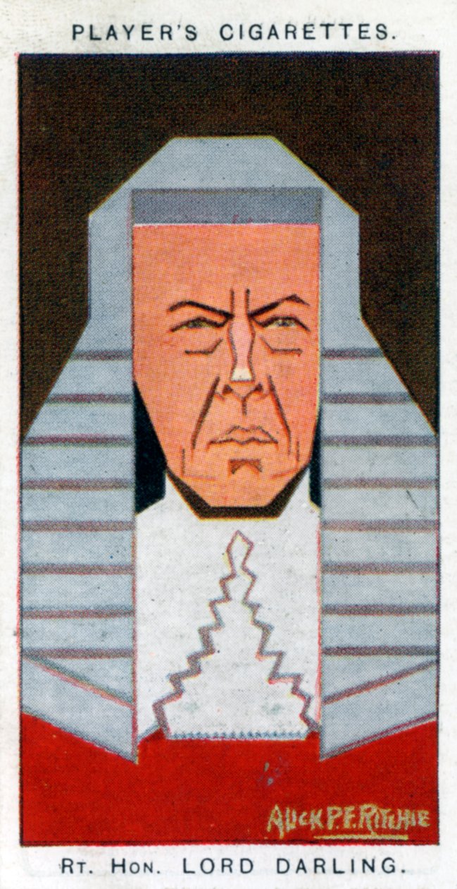 Charles John Darling, 1st Baron Darling, British Judge by Alick P. F. Ritchie