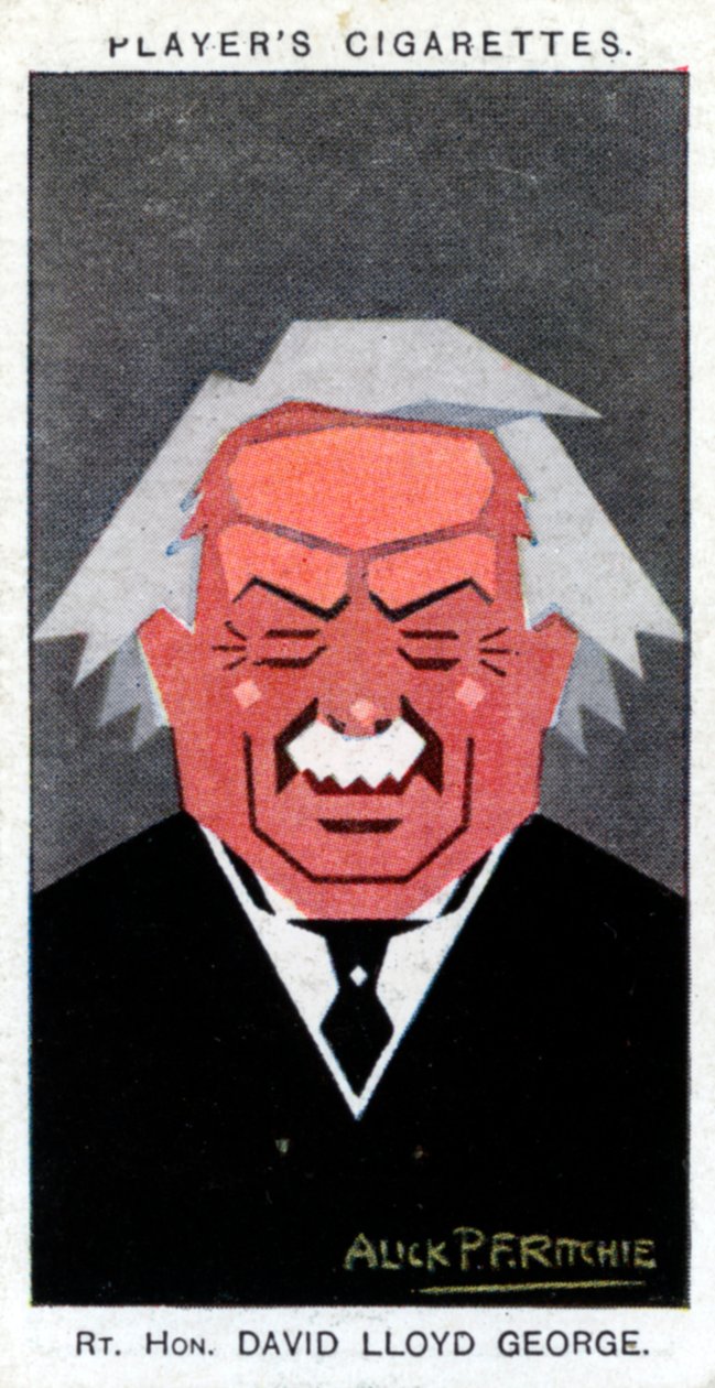 David Lloyd George, 1st Earl Lloyd-George, British Prime Minister by Alick P. F. Ritchie