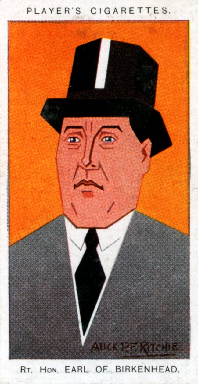 Frederick Edwin Smith, 1st Earl of Birkenhead, Lord Chancellor, 1926 by Alick P. F. Ritchie