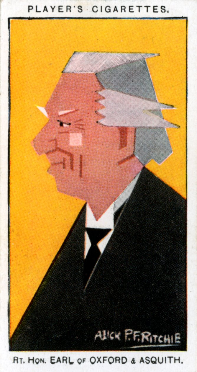 Herbert Henry Asquith, 1st Earl of Oxford and Asquith, British Prime Minister, 1926 by Alick P. F. Ritchie