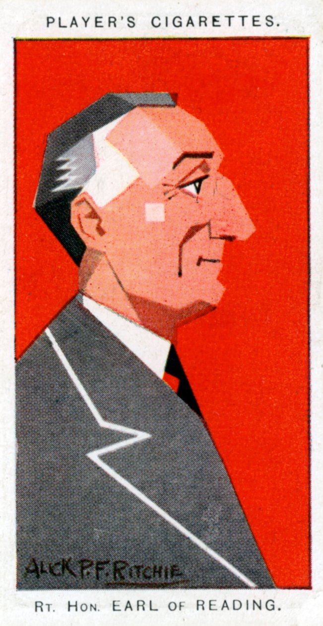 Rufus Isaacs, 1st Marquess of Reading, Lord Chief Justice and Diplomat by Alick P. F. Ritchie