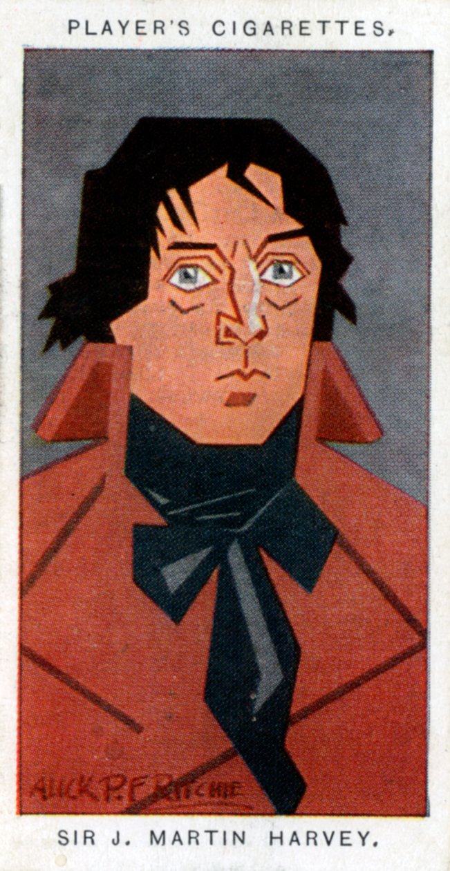 Sir John Martin-Harvey, British actor and theatre manager by Alick P. F. Ritchie