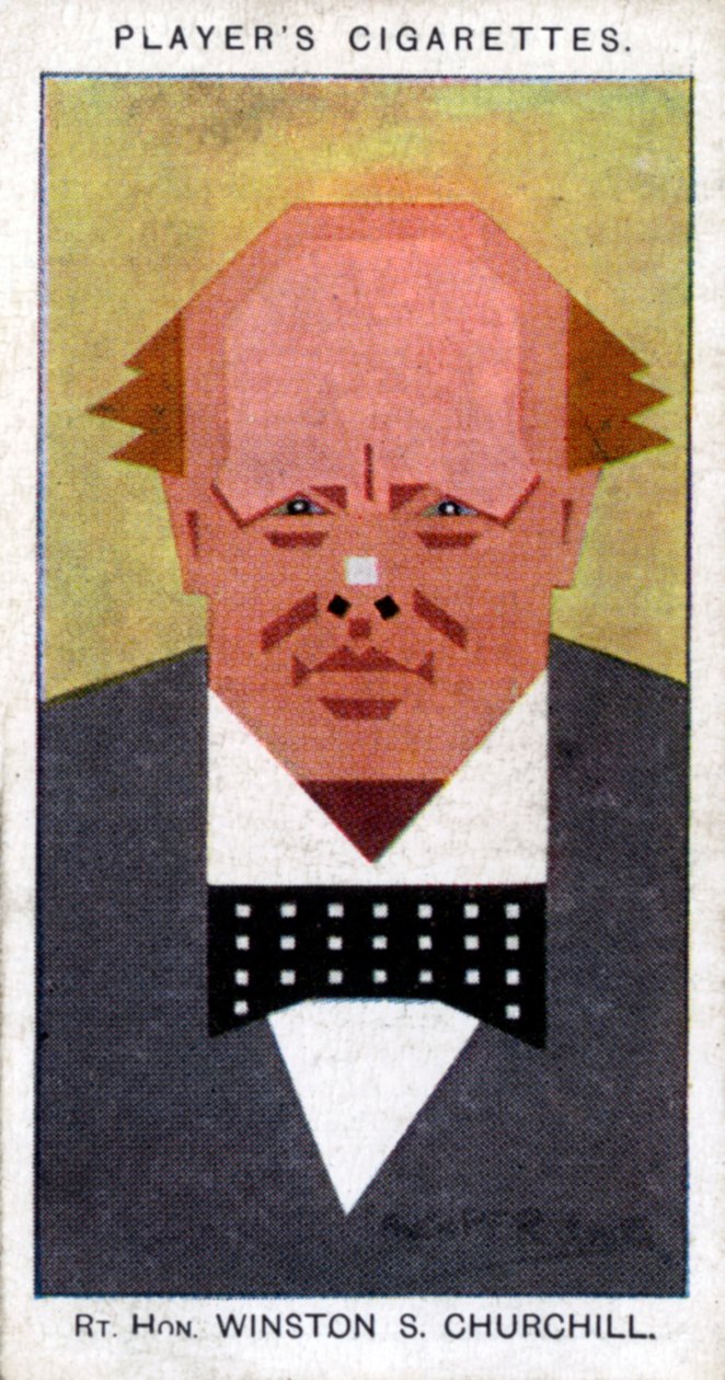 Winston Churchill, British Prime Minister, 1926 by Alick P. F. Ritchie