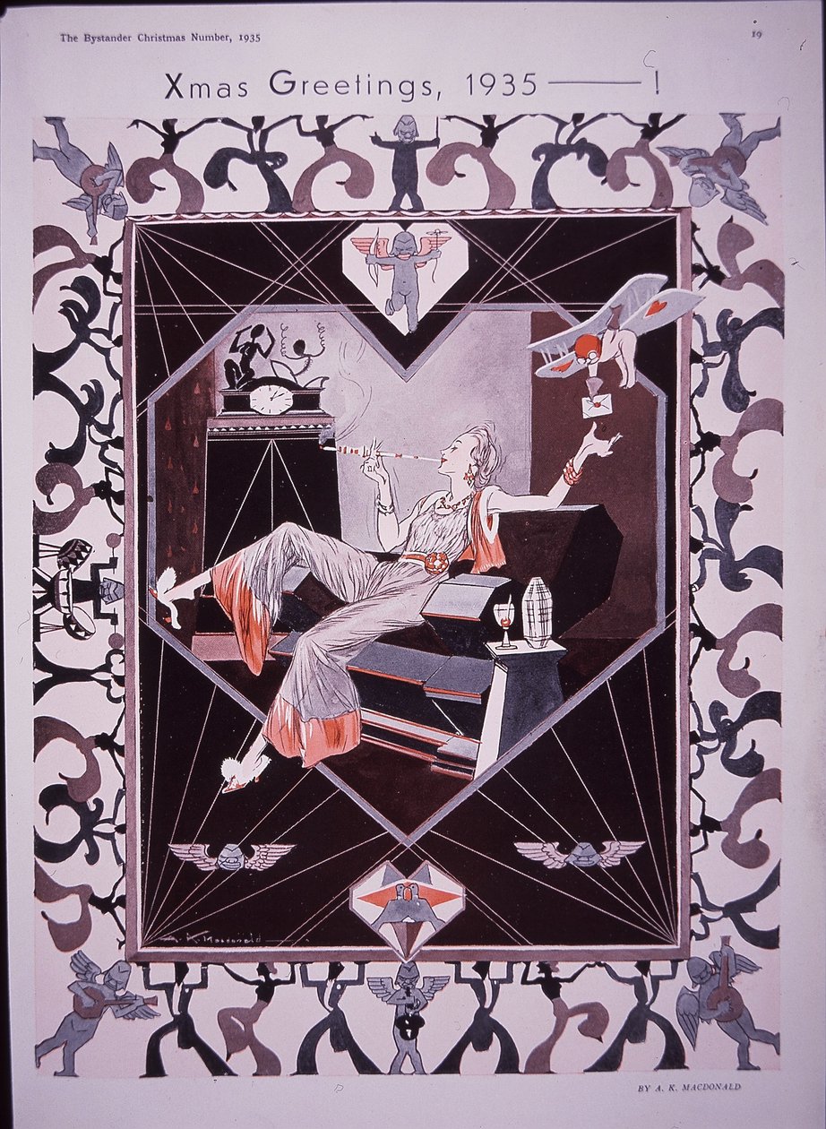 Art Deco Interior by Alistair K. MacDonald