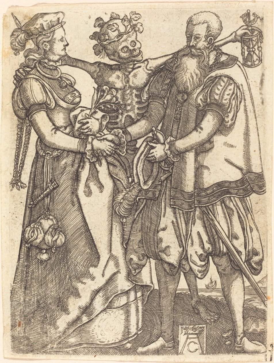 Dance of Death IV by Allaert Claesz