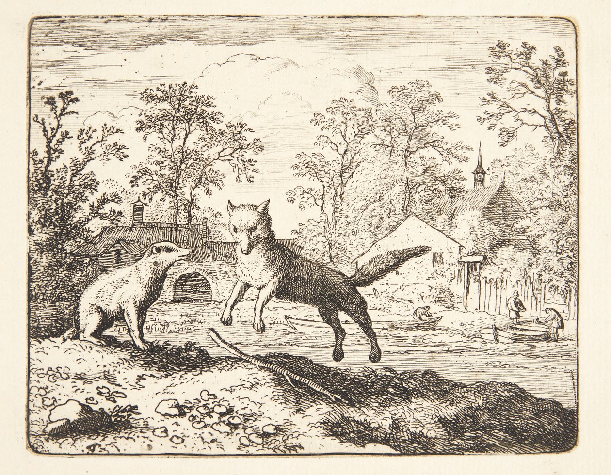 Renard Pays for His Crimes by Allaert van Everdingen