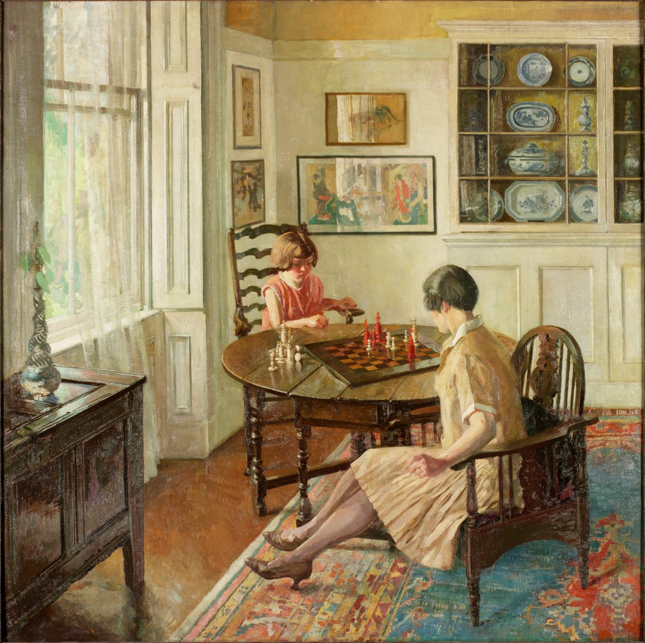 A Lesson in Chess by Allan Douglass Mainds