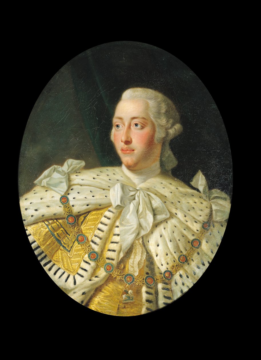 Portrait of King George III, after 1760 by Allan Ramsay