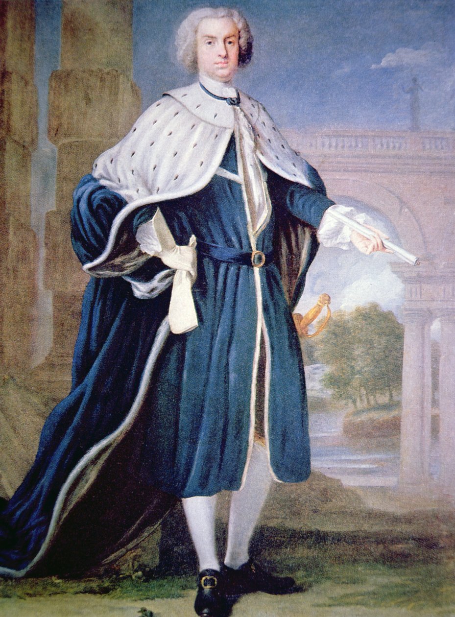 Portrait of Charles Calvert by Allan (after) Ramsay
