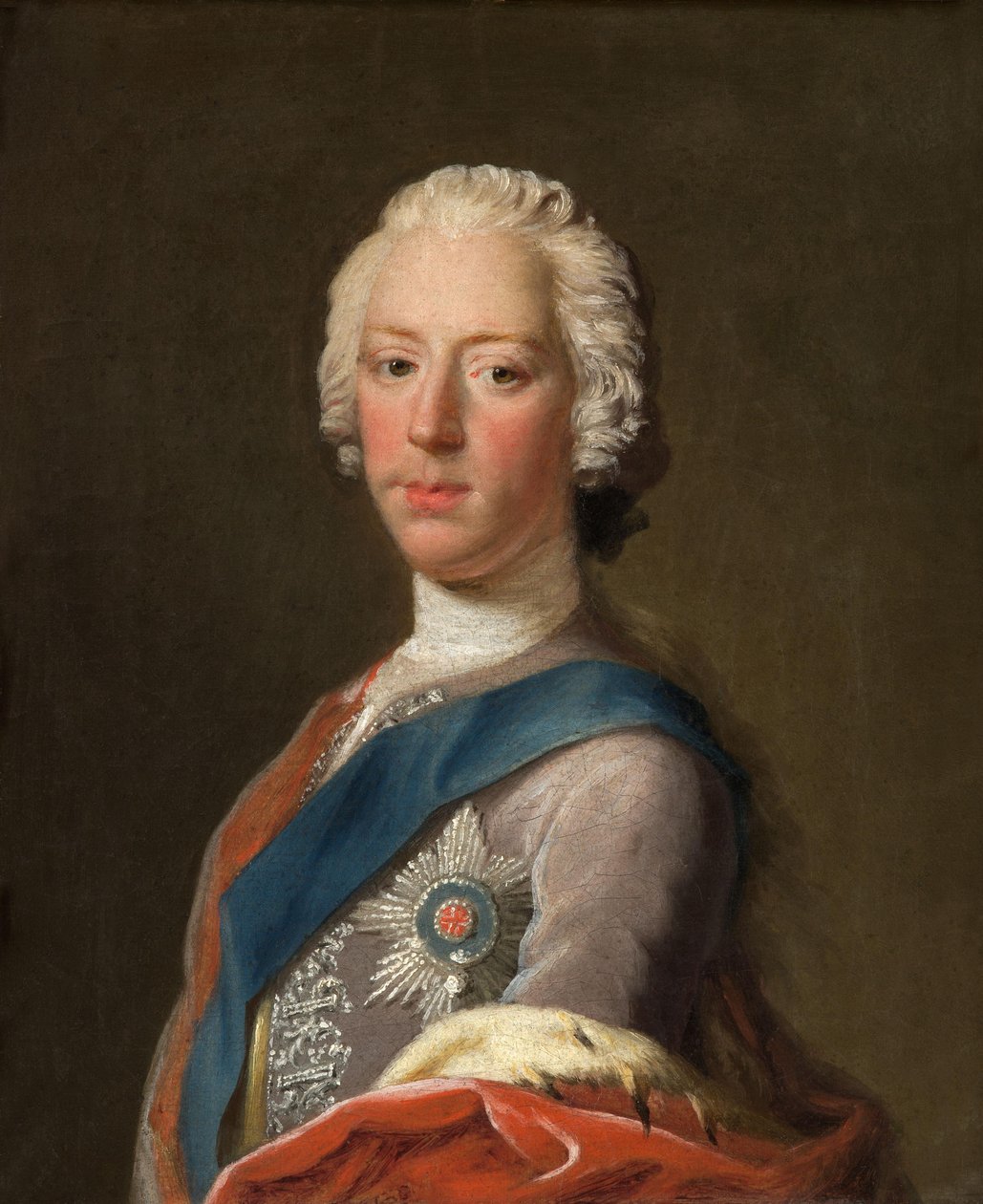 Prince Charles Edward Stuart, 1720 - 1788. Eldest Son of Prince James Francis Edward Stuart by Allan Ramsay