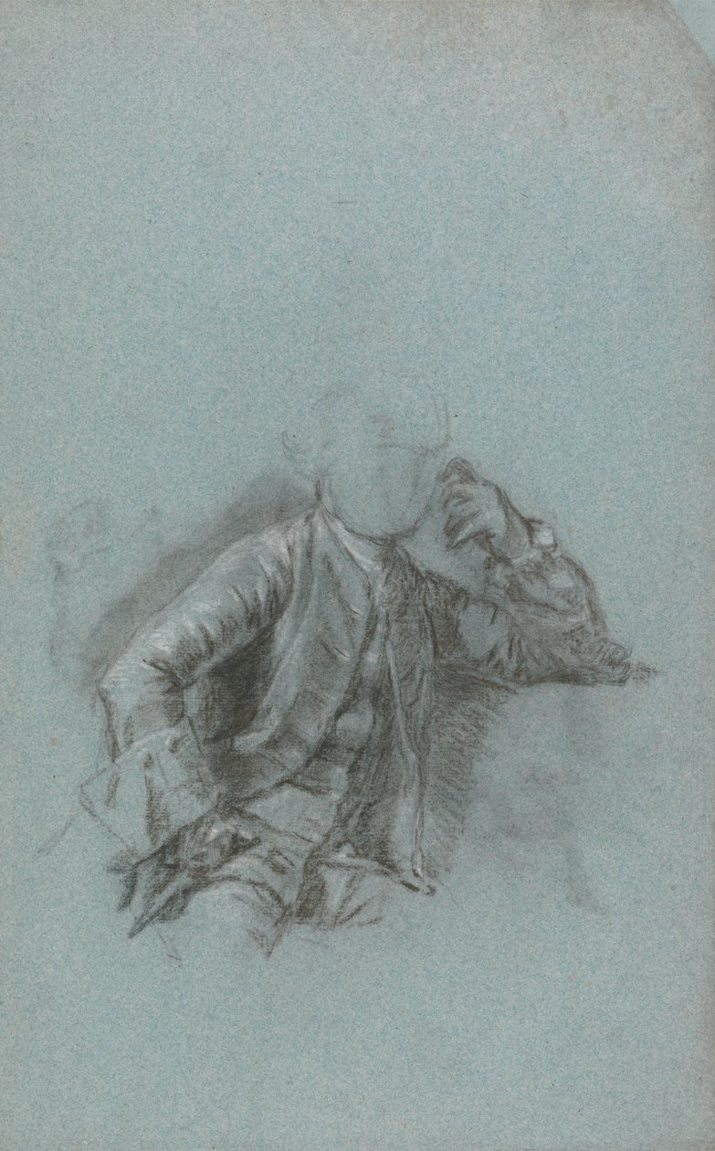 Study for a Portrait of a Seated Gentleman by Allan Ramsay