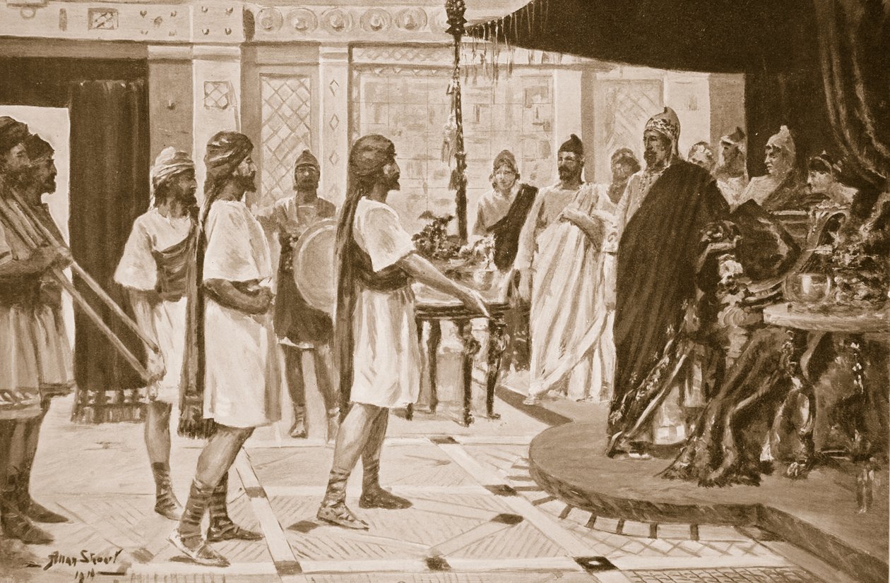 Midas of Phrygia arranging an alliance with Urartu by Allan Stewart
