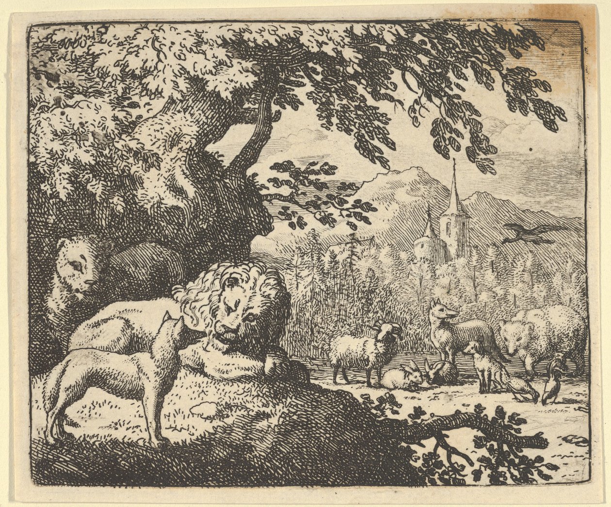 Renard Continues with His Lies, 1650-75 by Allart van Everdingen