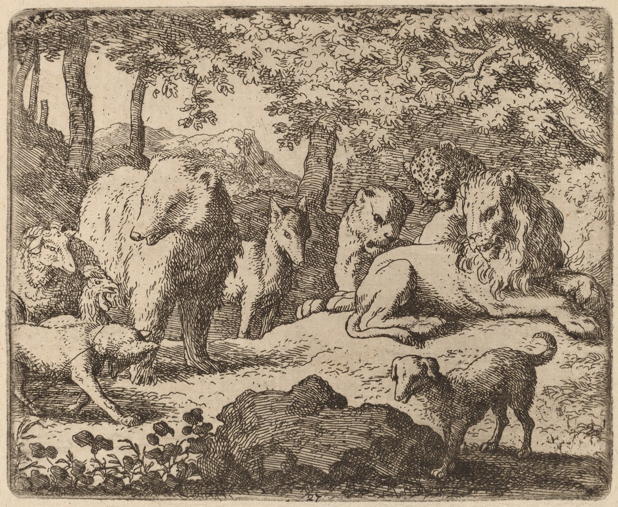 Reynard is Released to Tell His Story by Allart van Everdingen