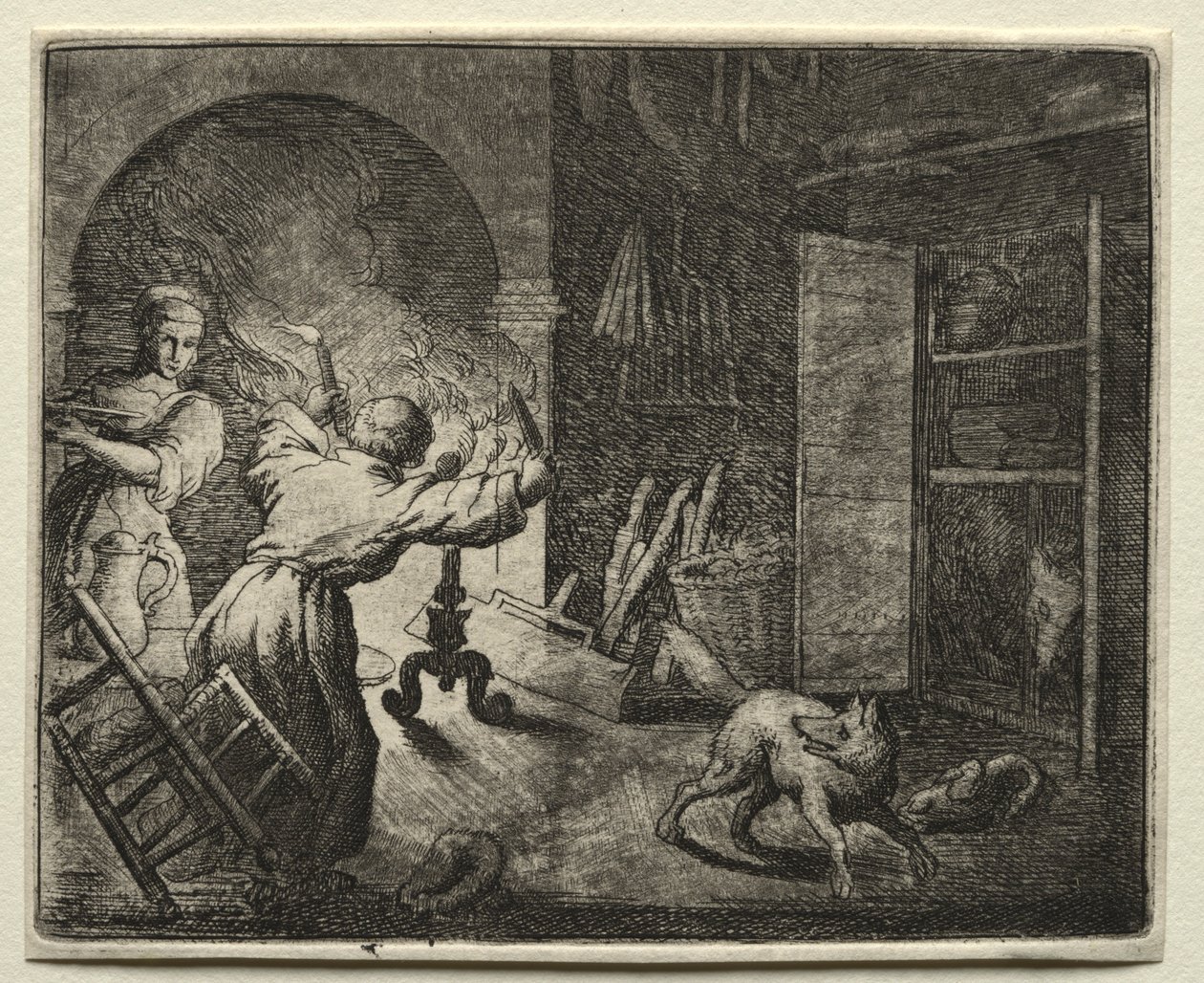 Reynard the Fox: Reynard Steals a Capon by Allart van Everdingen