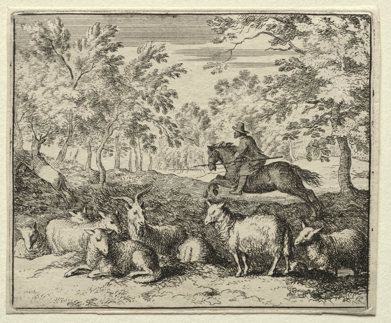 Reynard the Fox: The Chase of the Stag by Allart van Everdingen