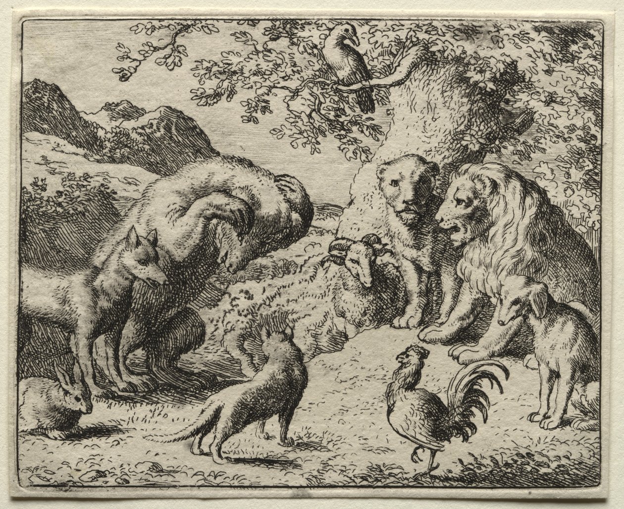 Reynard the Fox: The Complaint of the Bear by Allart van Everdingen