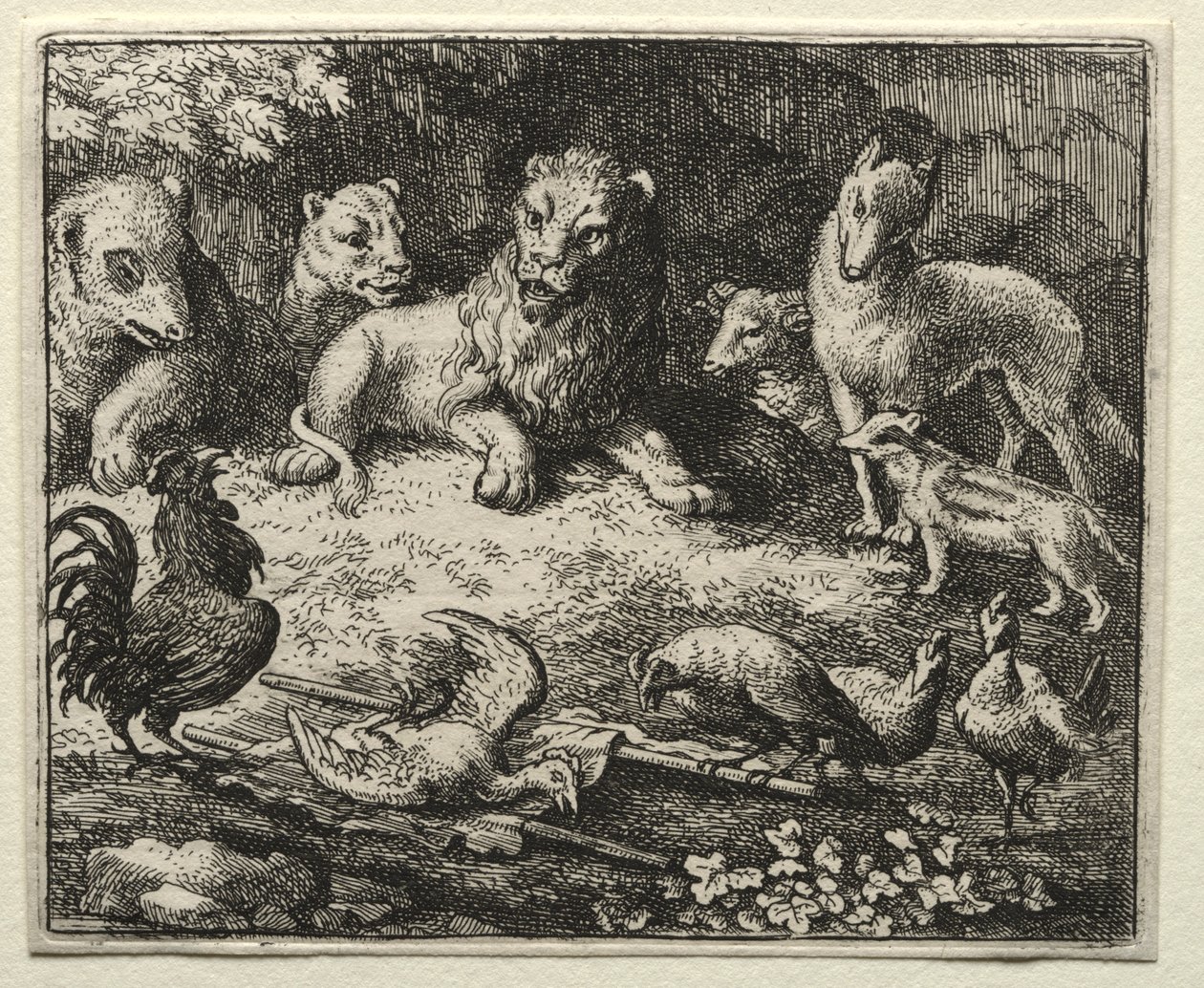 Reynard the Fox: The Complaint of the Cock by Allart van Everdingen