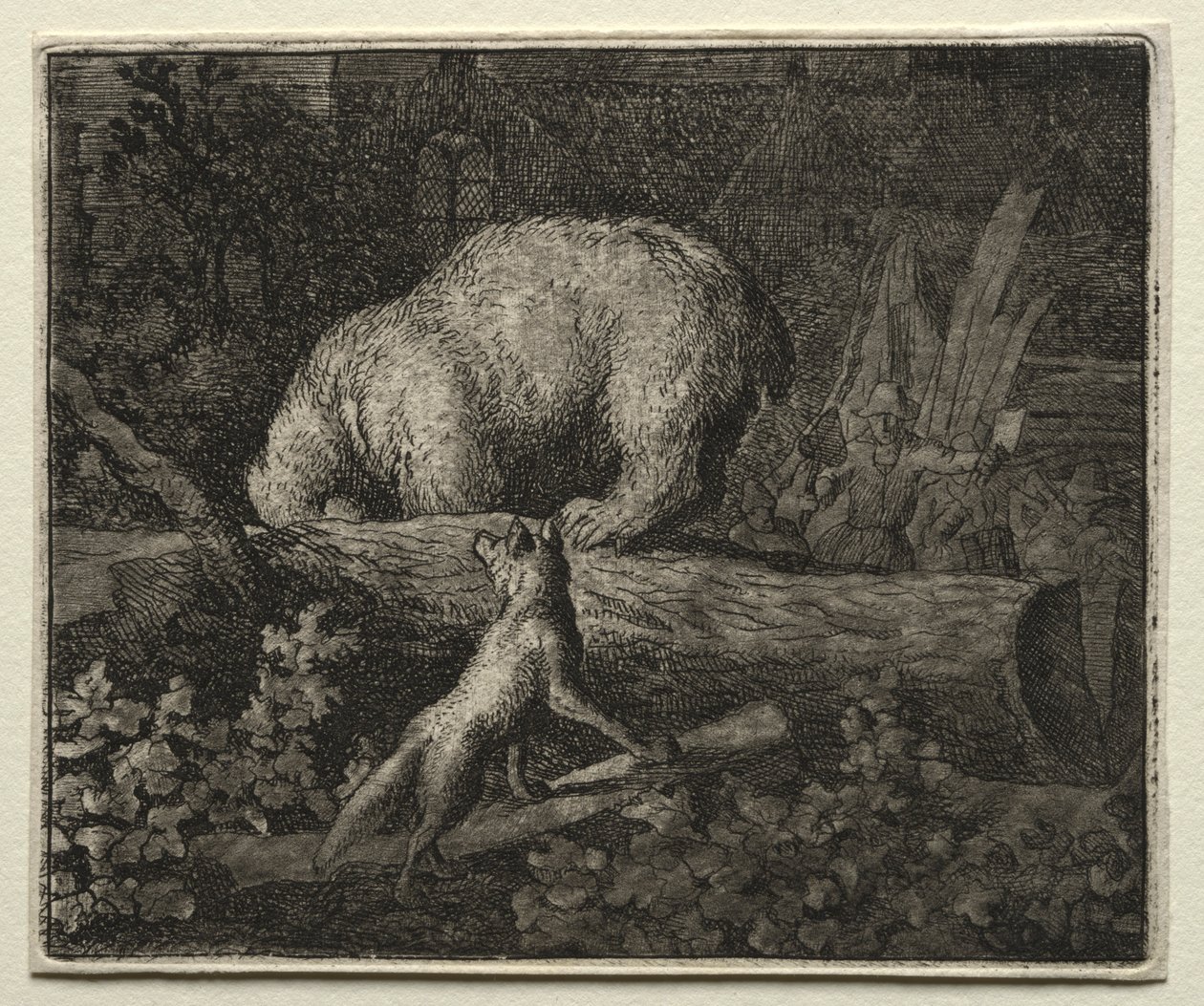 Reynard the Fox: Trapping the Bear by Allart van Everdingen