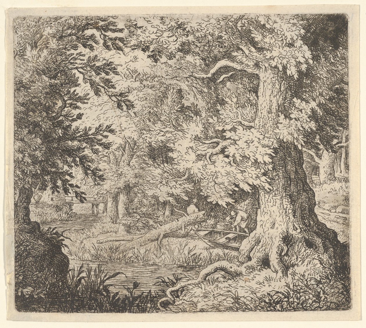 The Brook in the Wood, 17th century by Allart van Everdingen