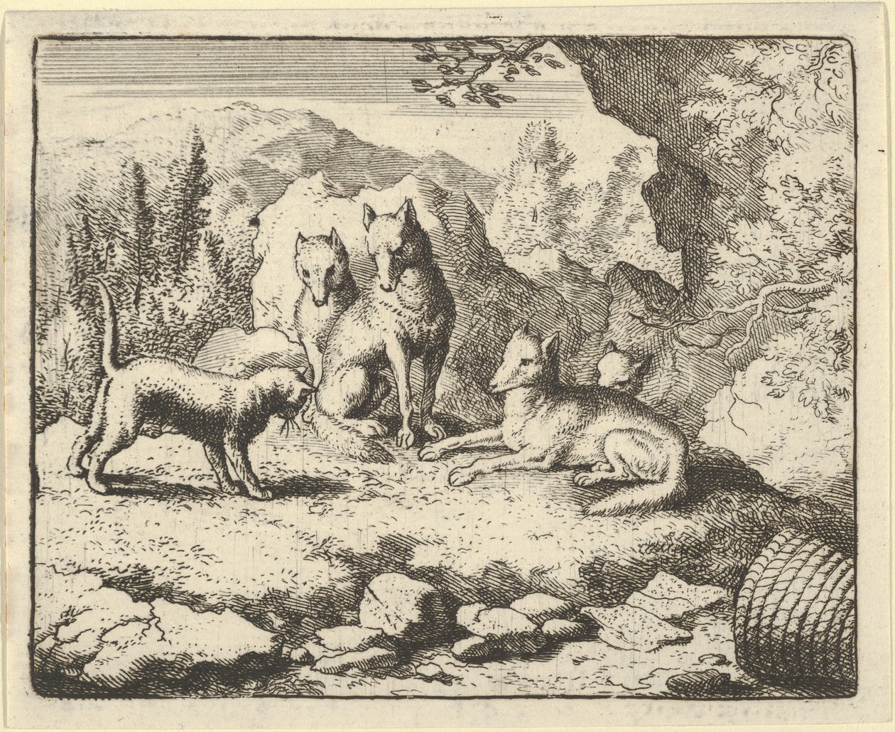The Cat Calls Renard to Appear before the Tribunal by Allart van Everdingen