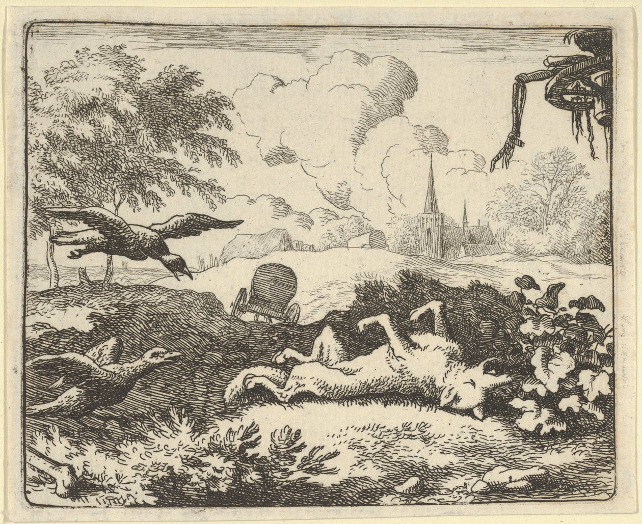 The Reading of a Criminal Action Against Renard by Allart van Everdingen