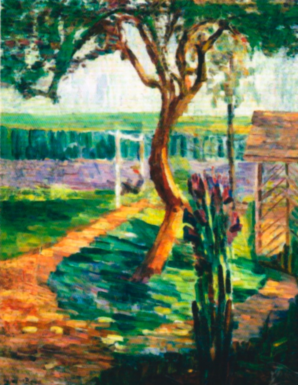 In the Garden by Alma Del Banco