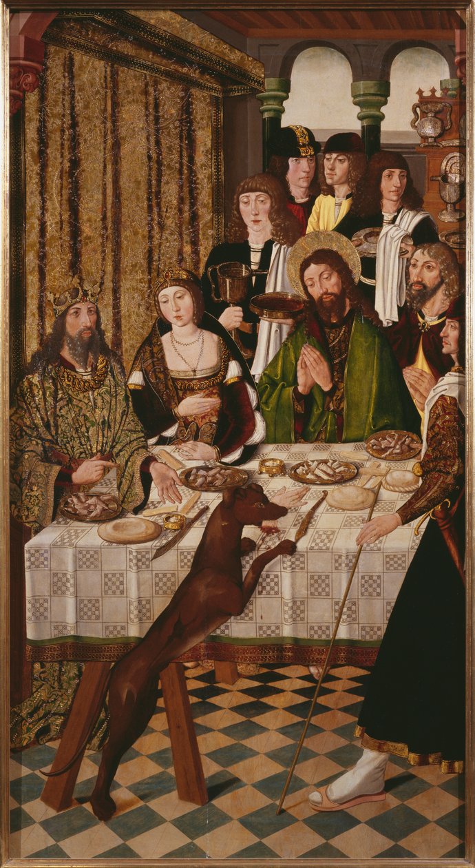 Life of St. Thomas in India, the marriage feast of the King