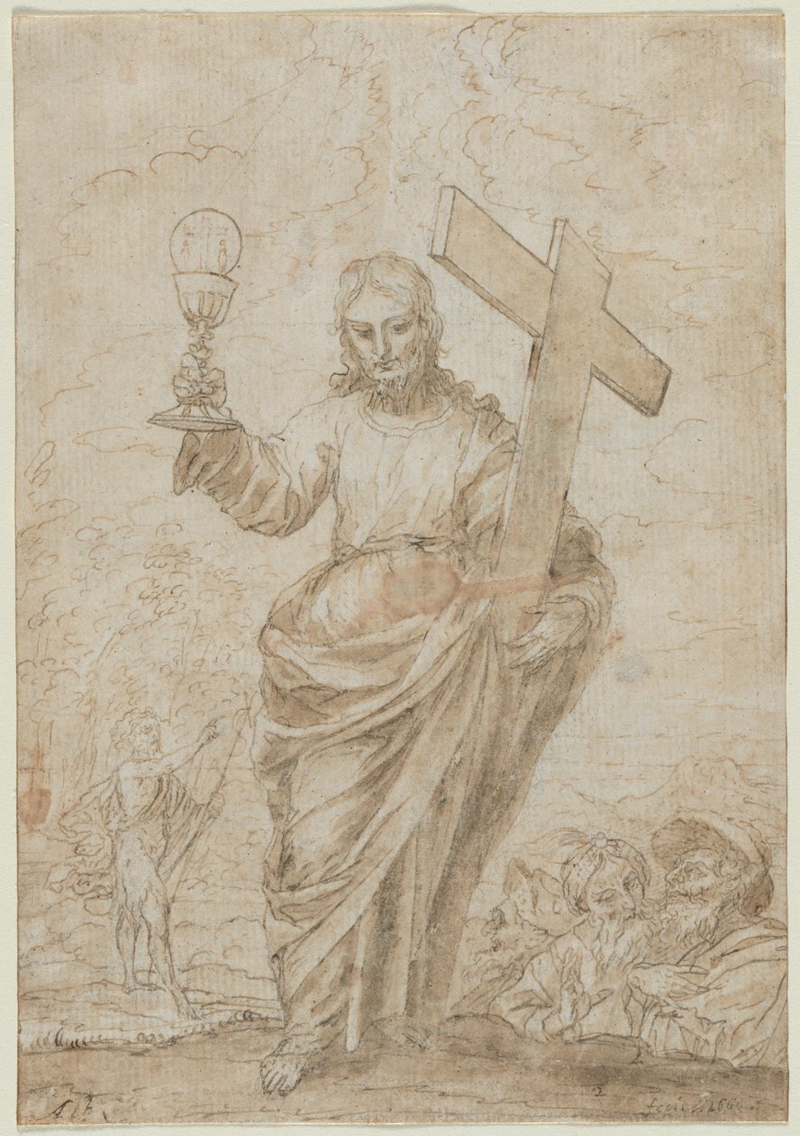 Christ Holding a Chalice and Cross by Alonso Cano