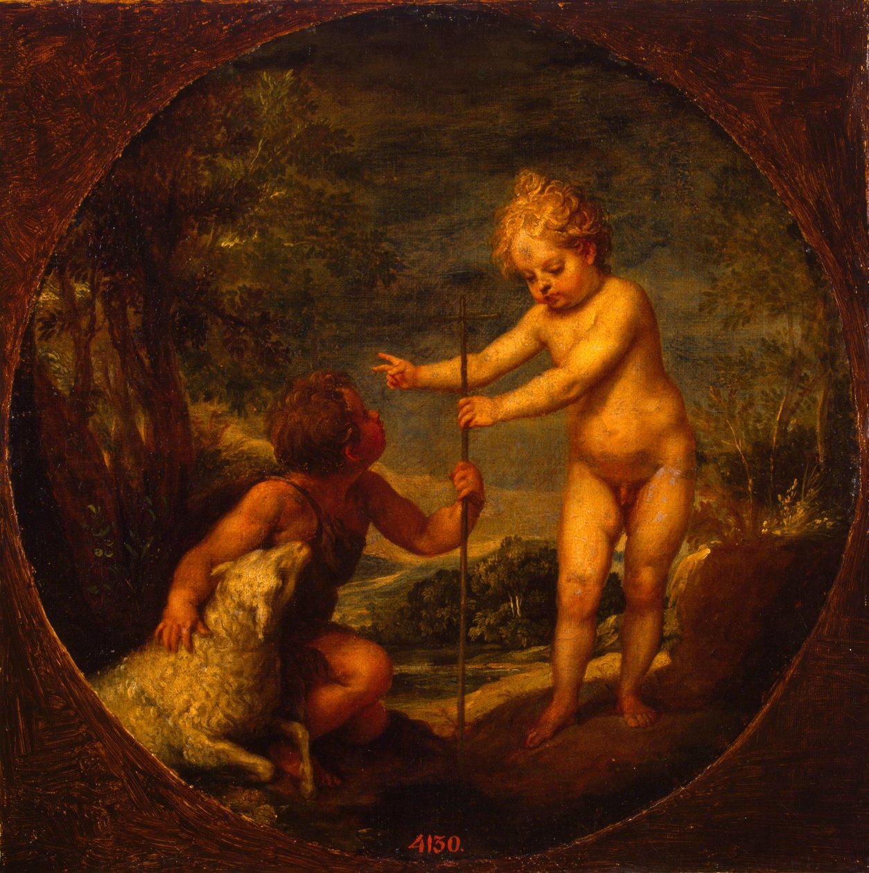 Christ and John the Baptist as Children by Alonso Cano
