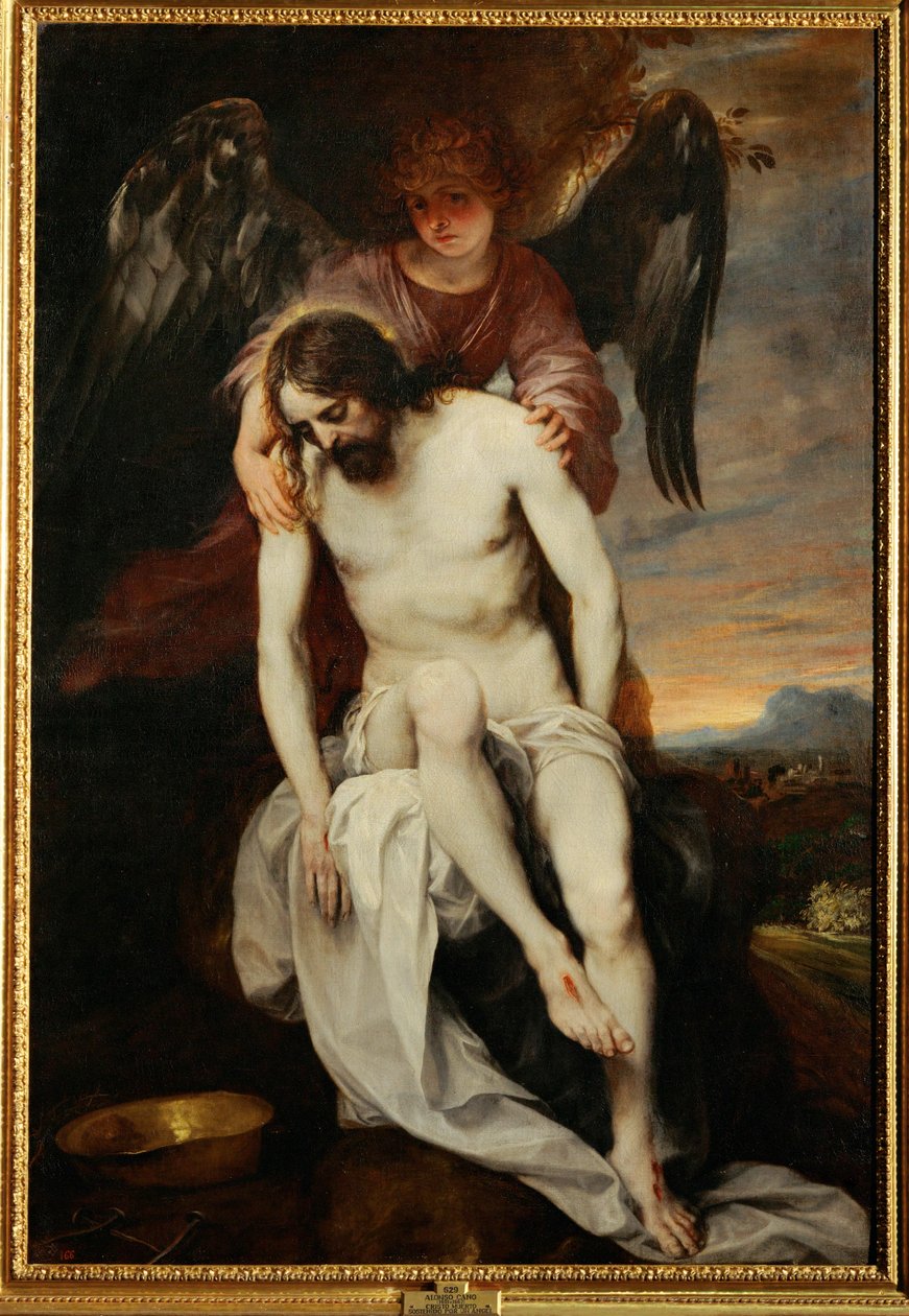 The Dead Christ Supported by an Angel by Alonso Cano