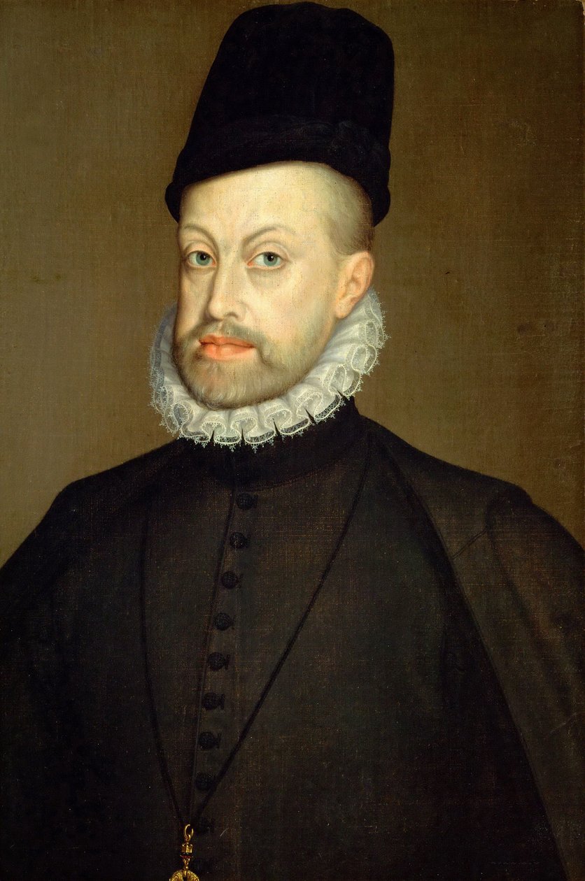 Portrait of Philip II, King of Spain and Portugal by Alonso Sánchez Coello