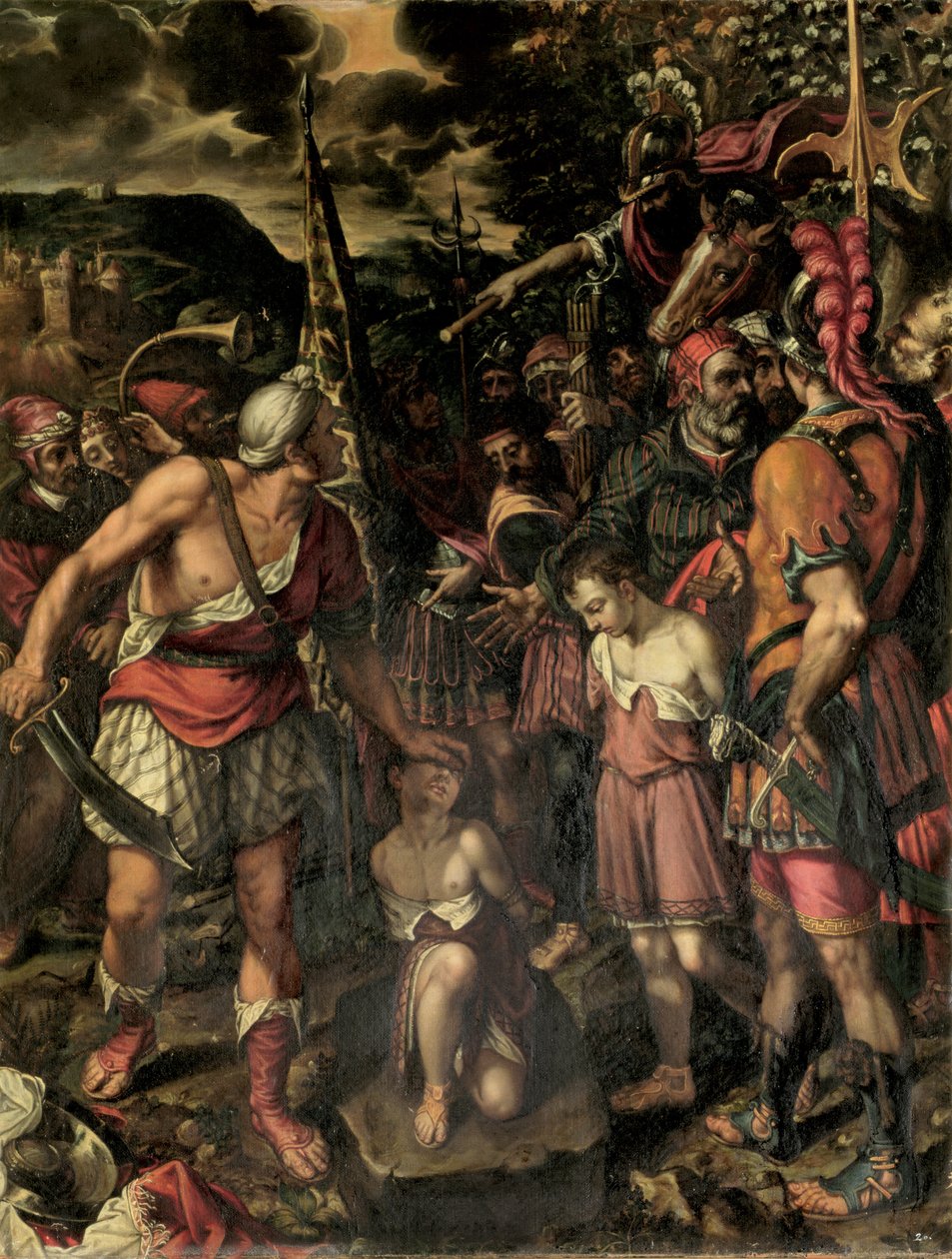 Santos Ninos Justo y Pastor by Alonso Sánchez Coello
