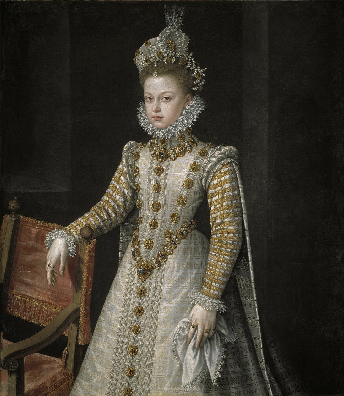 The Infanta Isabel Clara Eugenia by Alonso Sánchez Coello