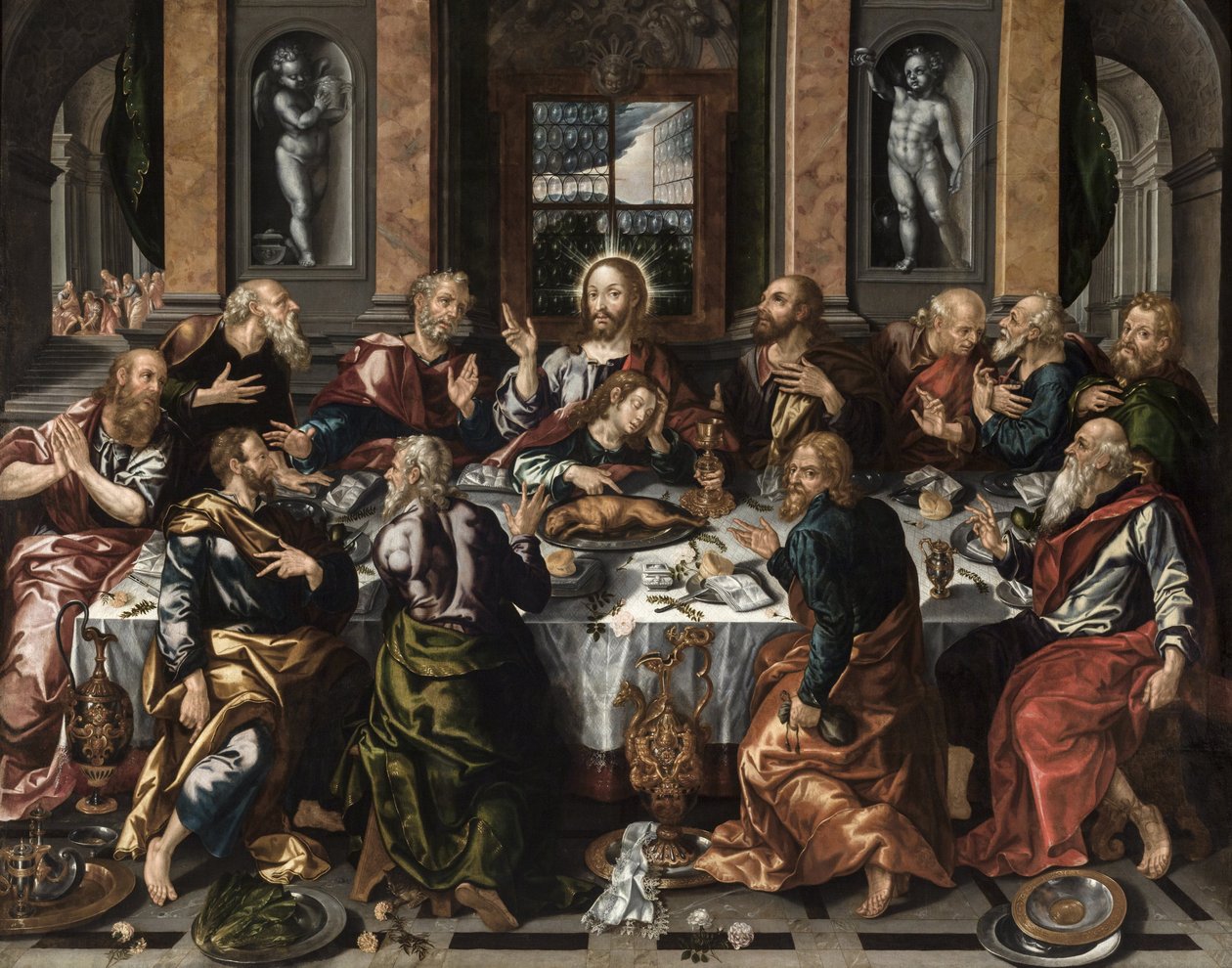 The Last Supper by Alonso Vázquez
