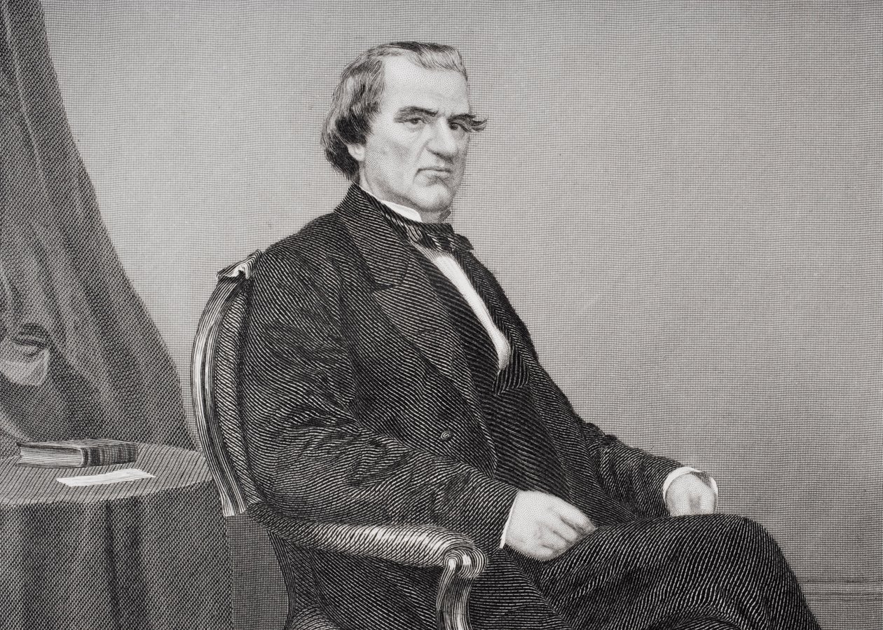 Andrew Johnson by Alonzo Chappel