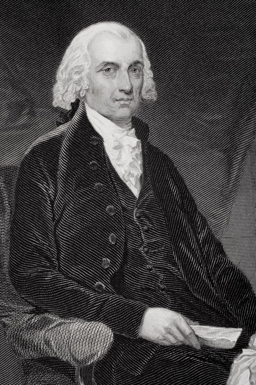 James Madison (detail) by Alonzo Chappel