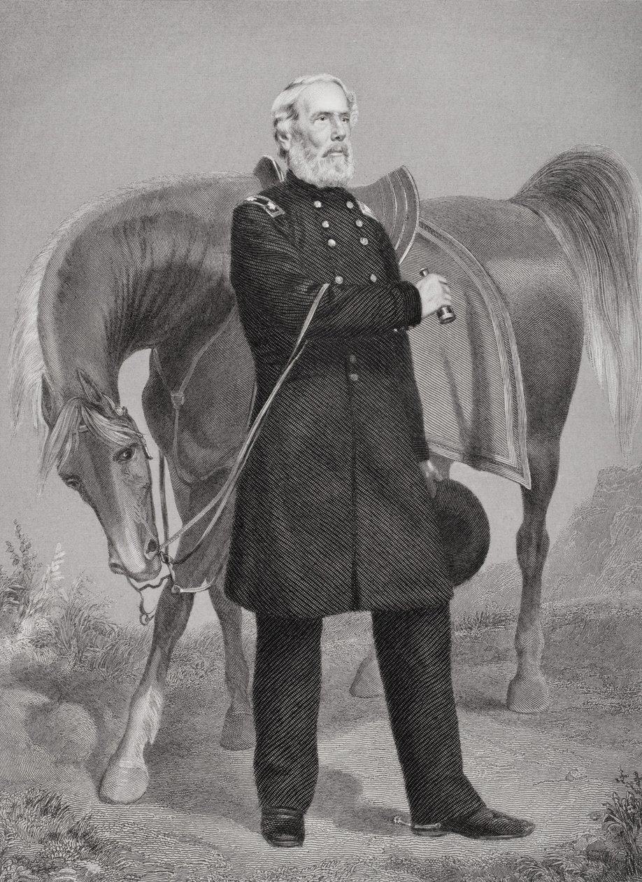 Portrait of General Edwin Vose Sumner by Alonzo Chappel