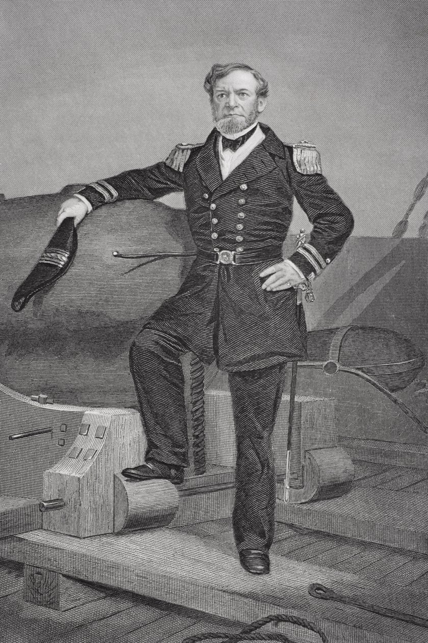 Portrait of Admiral Andrew Hull Foote by Alonzo Chappel