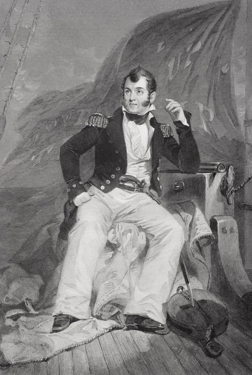 Portrait of Oliver Hazard Perry by Alonzo Chappel