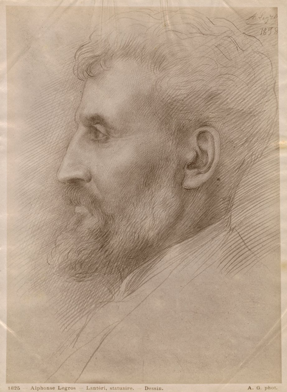 Edouard Lanteri, 1898 by Alphonse Legros