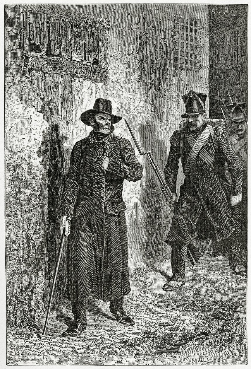 Illustration from Les Misérables, 19th Century by Alphonse Marie de Neuville