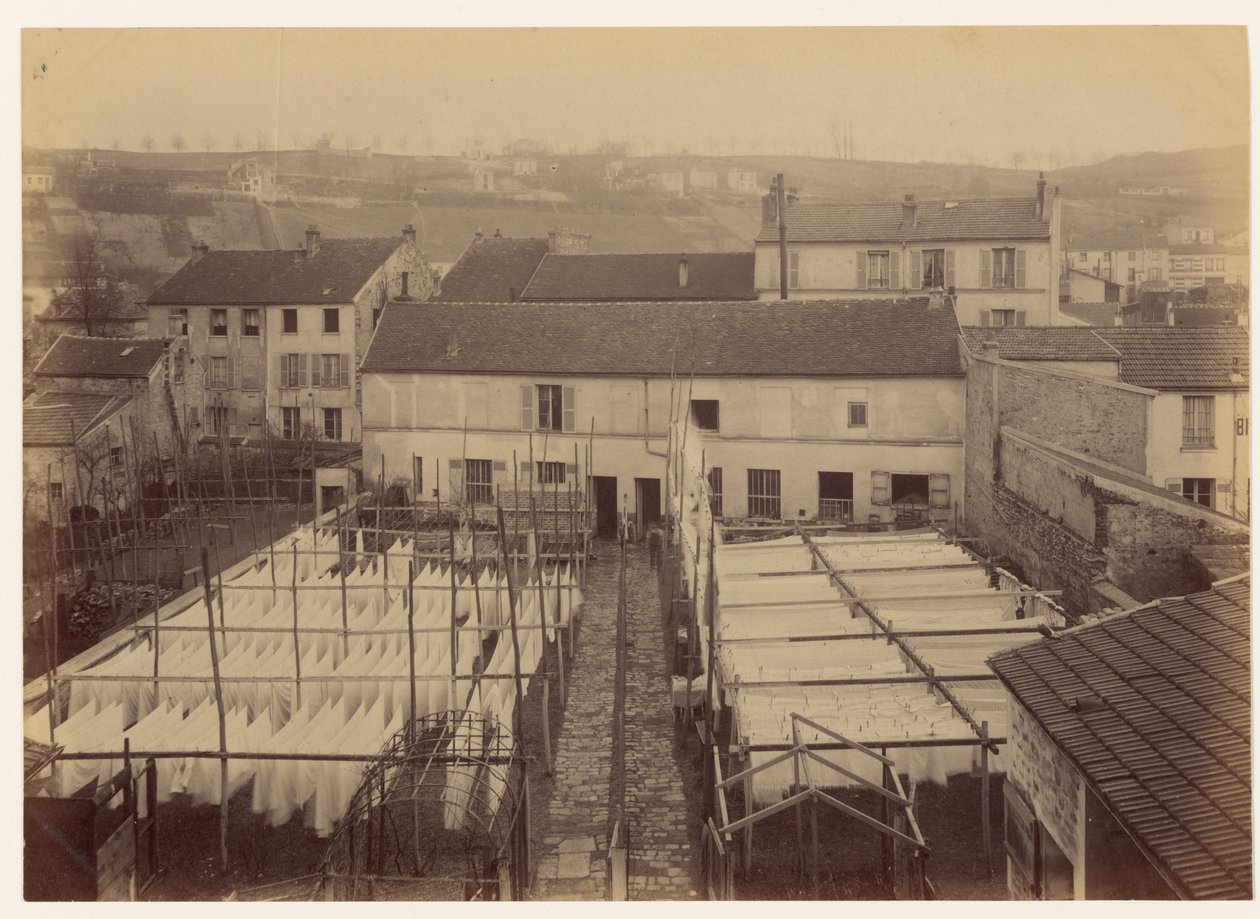 Murder of Widow Templier at Arcueil, View of the House Externally by Alphonse Bertillon