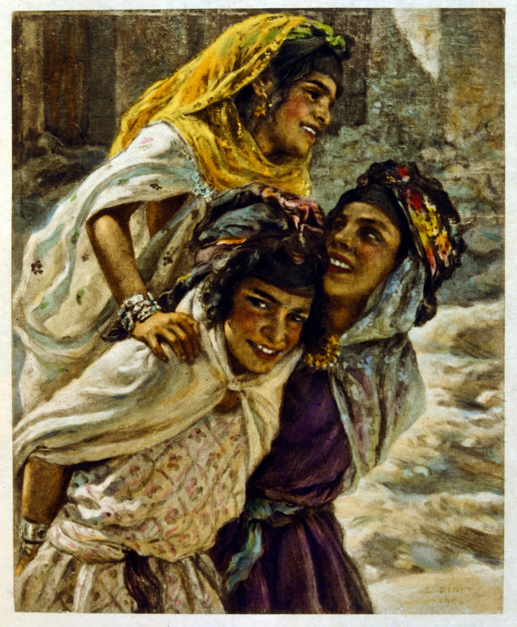 Illustration by Dinet from 