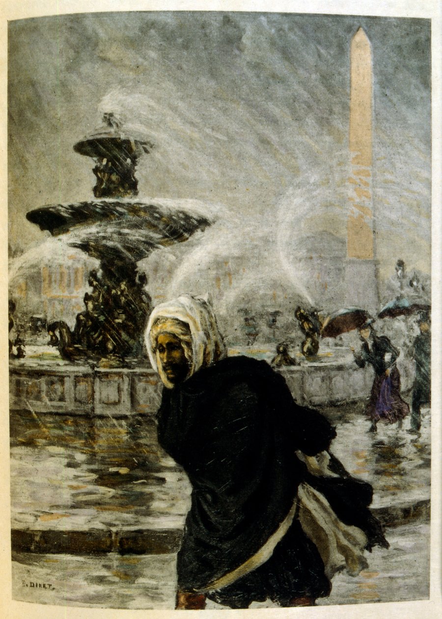 Illustration by Dinet from 'Mirages' Scenes of Arab Life. 1906. Mirages ...