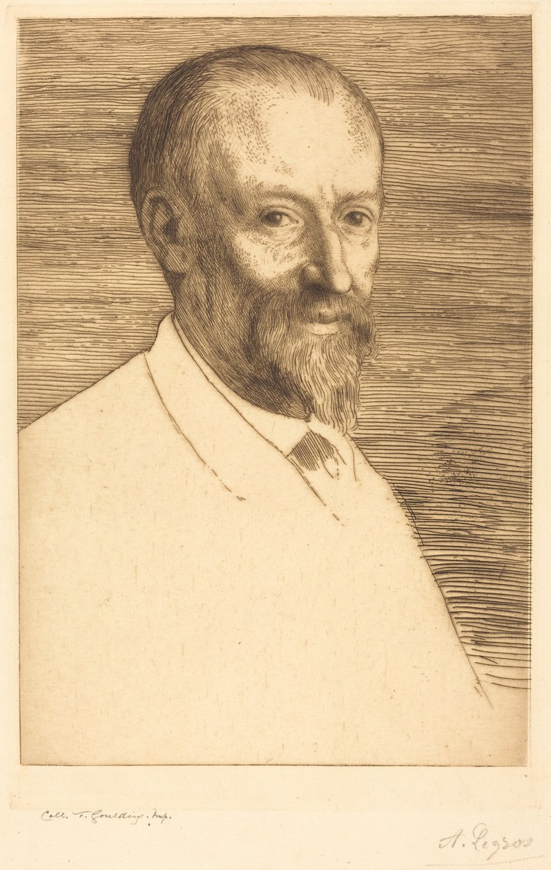 Auguste Poulet-Malassis, 2nd plate by Alphonse Legros