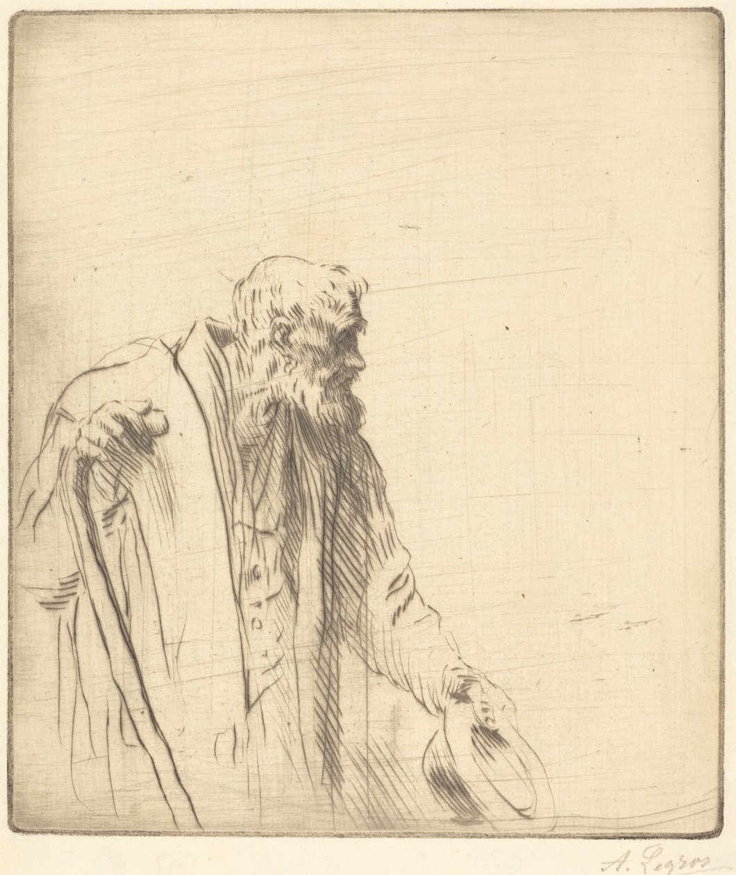 Beggar by Alphonse Legros