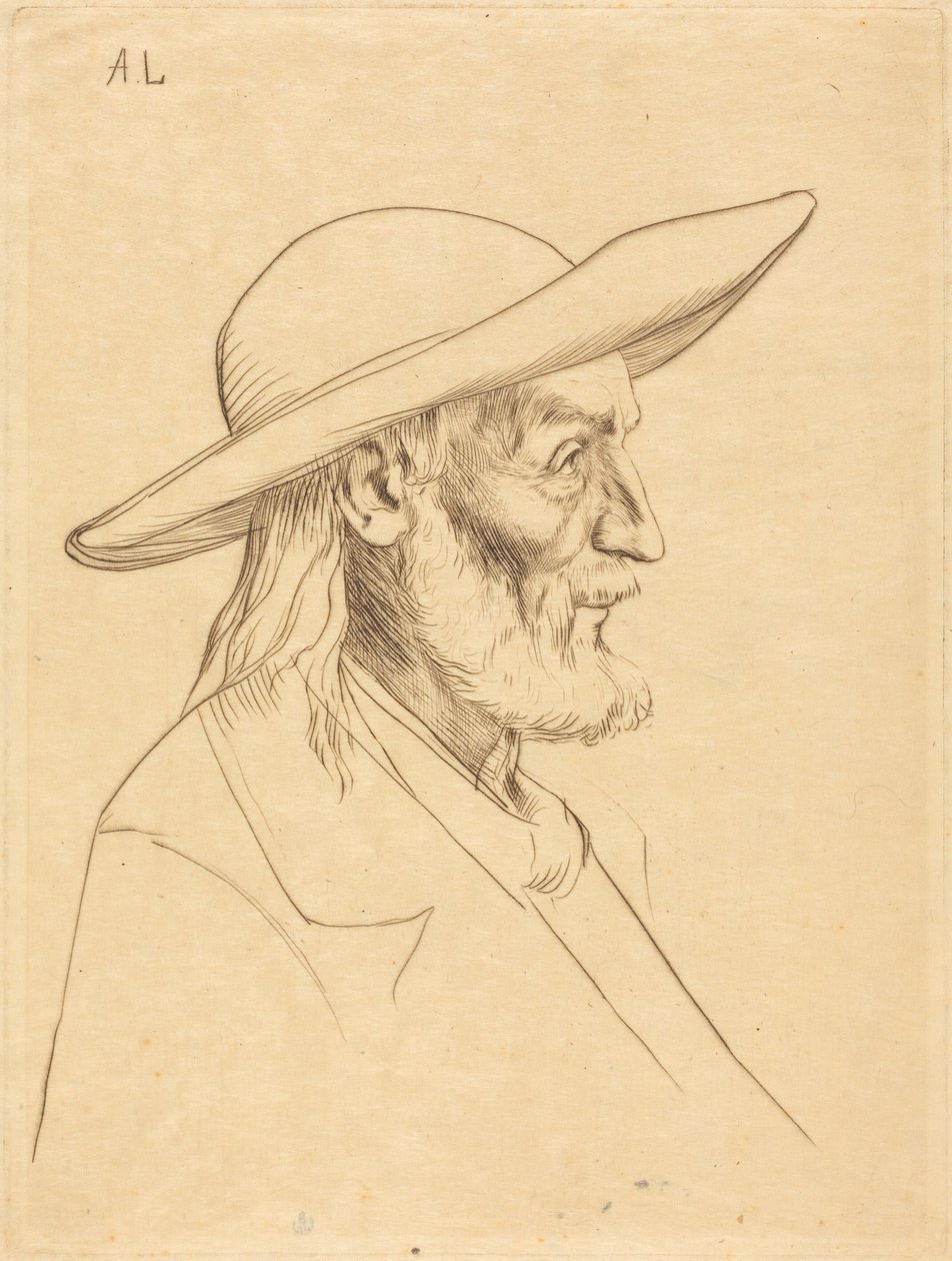 Breton Peasant by Alphonse Legros