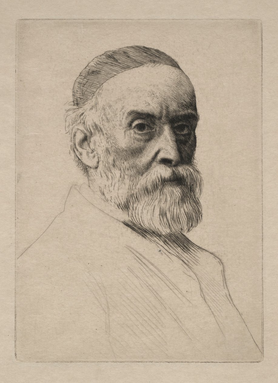 George Frederick Watts by Alphonse Legros