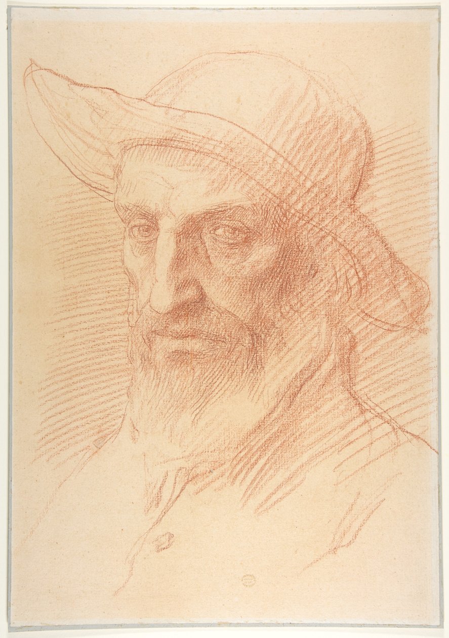 Head of a Gamekeeper by Alphonse Legros